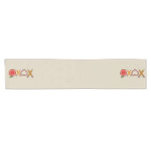 XOXO Teacher Valentijnsdag Pencil en Apple Korte Tafelloper (Horizontaal)