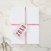 XOXO | Vakantiegeld labels Verpakking cadeau label Cadeaulabel (Met Touw)