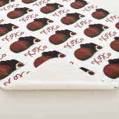 XOXO Valentijn Bonbon en Dark Chocolate Sherpa Deken (3/4)