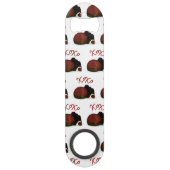 XOXO Valentijn Bonbon en Dark Chocolate Speed Flessenopener (Voorkant)