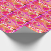 XOXO-Valentijn Cadeaupapier (Hoek)