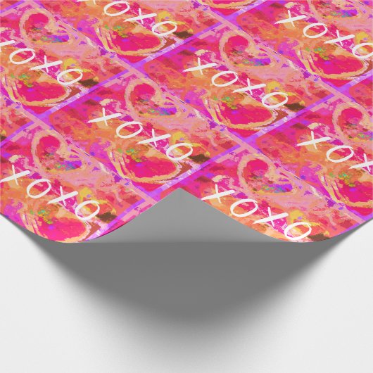 XOXO-Valentijn Cadeaupapier (Hoek)