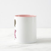 XOXO Valentijn Mok - Knuffels Kusjes Gift voor Bes (Midden)