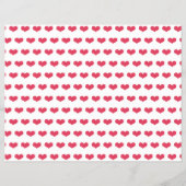 XOXO Valentijn Party Decor Craft Paper Set 05 Flyer (Achterkant)