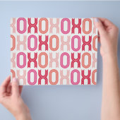 XOXO Valentijn Party Decor Craft Paper Set 05 Flyer (Hand)