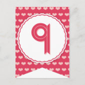 XOXO Valentijn Party Flag Bunting Banner 9 Feestdagenkaart (Voorkant)