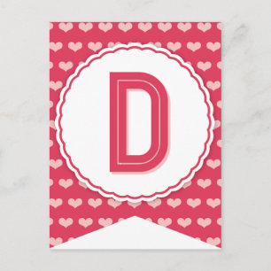 XOXO Valentijn Party Flag Bunting Banner D Feestdagenkaart