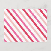 XOXO Valentijn Party Flag Bunting Banner! Feestdagenkaart (Achterkant)