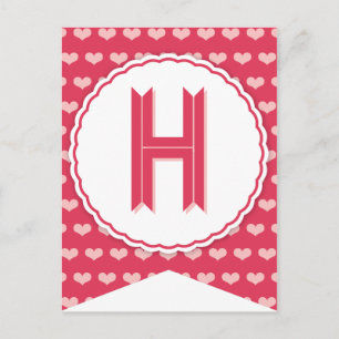 XOXO Valentijn Party Flag Bunting Banner H Feestdagenkaart