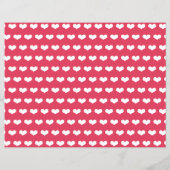 XOXO Valentijn Party Garlands Banner Decor Set Flyer (Achterkant)