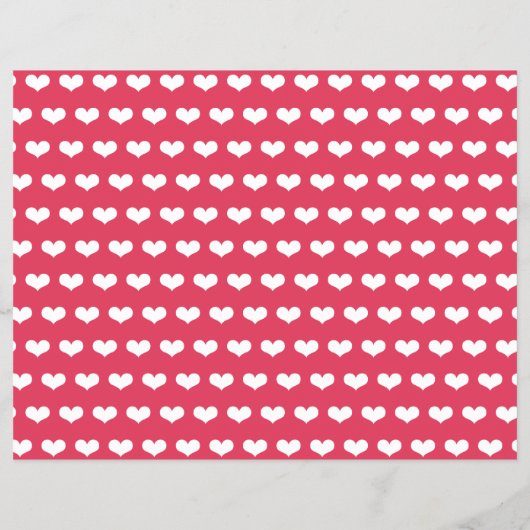 XOXO Valentijn Party Garlands Banner Decor Set Flyer (Achterkant)