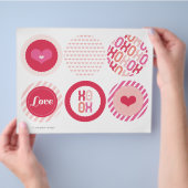 XOXO Valentijn Party Garlands Banner Decor Set Flyer (Hand)