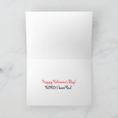 XOXO Valentijn Snoep Feestdagen Kaart (Binnen)