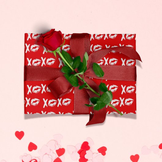 XOXO Valentijns Cadeau Cadeaupapier