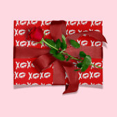 XOXO Valentijns Cadeau Cadeaupapier