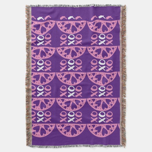 XOXO VALENTIJNS DEKEN (Voorkant Verticaal)