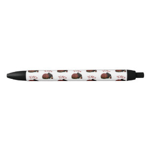 XOXO Valentijnsbonbon en pure chocolade Zwarte Inkt Pen