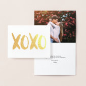 XOXO Valentijnsdag Foto Folie Kaarten (Display)