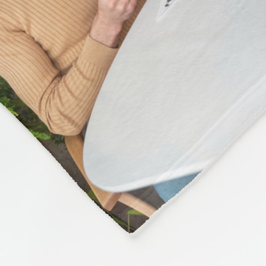 XOXO-Valentijnsdag Fotocollage Fleece Deken (Hoek)