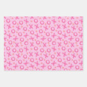 XOXO-Valentijnsdag Inpakpapier Vel (Voorkant)