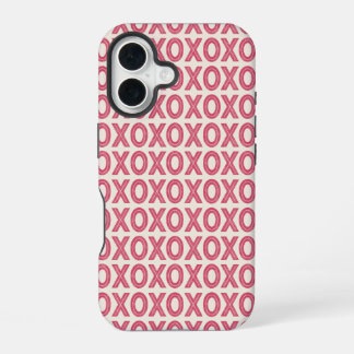 XOXO-Valentijnsdag iPhone 16 Hoesje