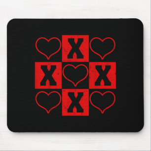 Xoxo Valentijnsdag Koppel Hart Schattige Valentijn Muismat