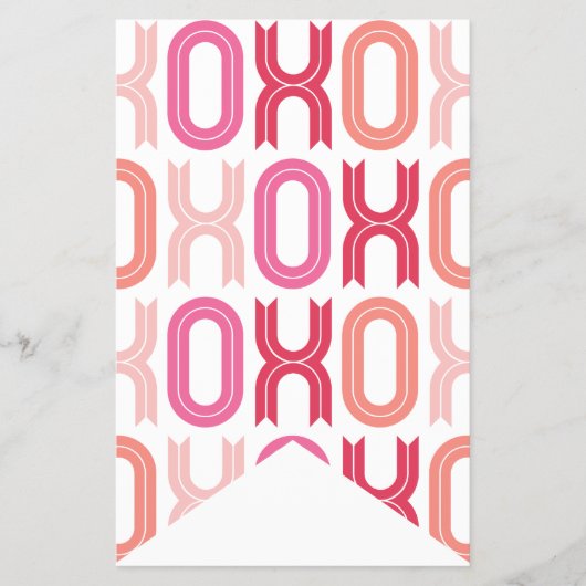 XOXO Valentijnsdag Party decor Bunting Banners Flyer (Voorkant)