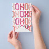 XOXO Valentijnsdag Party decor Bunting Banners Flyer (Hand)