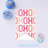 XOXO Valentijnsdag Party decor Bunting Banners Flyer (Enkel)