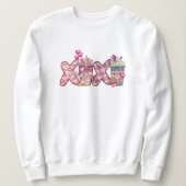 XOXO Valentijnsdag Sweatshirt (Design voorkant)