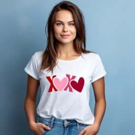 "XOXO"-Valentijnsdag T-shirt