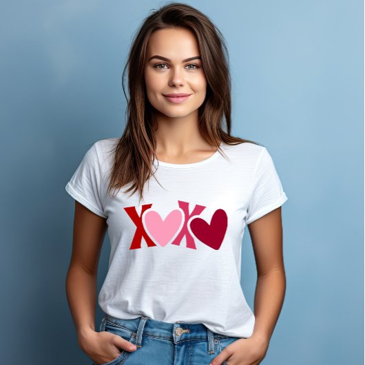"XOXO"-Valentijnsdag T-shirt