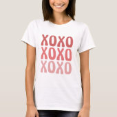 XOXO-Valentijnsdag T-shirt (Voorkant)