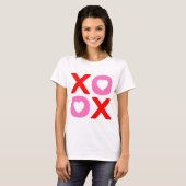 XOXO-Valentijnsdag T-shirt (Voorkant volledig)