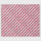 XOXO-Valentijnsdag — Verpakkingspapier Cadeaupapier (Vlak)