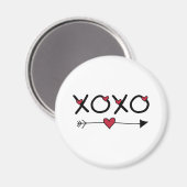 XOXO Valentijnse Magneet (Voorkant / Achterkant)