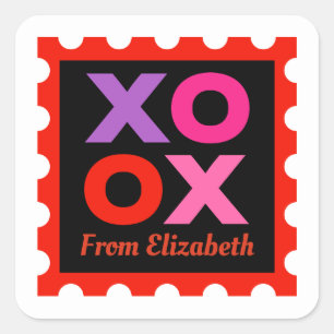 XOXO VALENTIJNSE STICKER