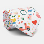 XOXO VALENTIJNSE STROPDAS (Opgerold)