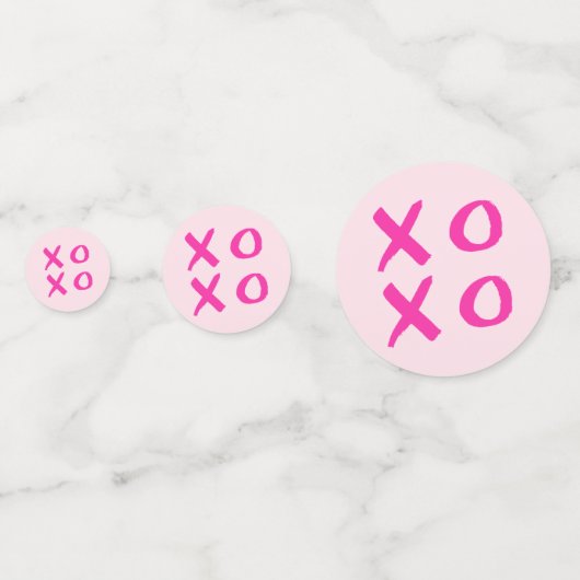 XOXO Valentijns's simpel Confetti (Voorkanten)