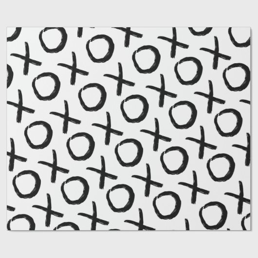 XOXO verpakkingspapier Cadeaupapier (Vlak)