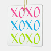 XOXO-versiering Keramisch Ornament (Links)