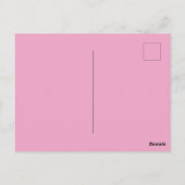 XOXO-vibes alleen, geruite hart Valentijnsdag Briefkaart (Achterkant)