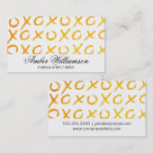 XOXO VISITEKAARTJE (Voorkant / Achterkant)