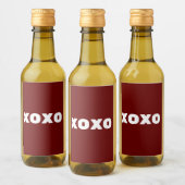 Xoxo Wijn Etiket (Flessen)