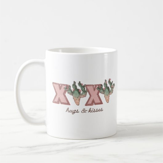 XOXO woestijncactus Koffiemok (Links)