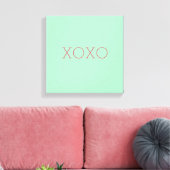 XOXO Wrapped Canvas (Insitu (Woonkamer))