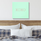 XOXO Wrapped Canvas (Insitu (Slaapkamer))