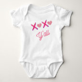 Xoxo y'all romper (Voorkant)