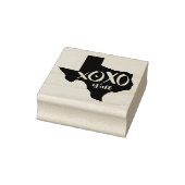 XOXO, Y'all - Texas State Shape Rubberstempel (Stempel)