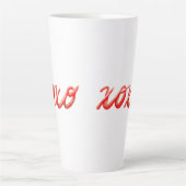 xoxorood latte mok (Voorkant)